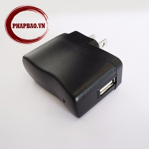Cốc sạc đen 5V 0.5A