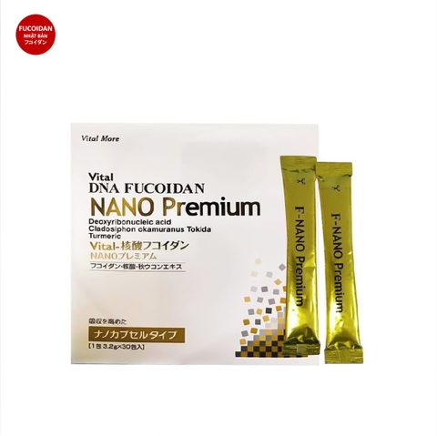 Vital DNA Fucoidan Nano Premium cao cấp Nhật Bản - PHÒNG CHỐNG VÀ HỖ TRỢ ĐIỀU TRỊ UNG THƯ