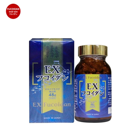 TẢO NÂU EX FUCOIDAN 150 VIÊN - NHẬT BẢN
