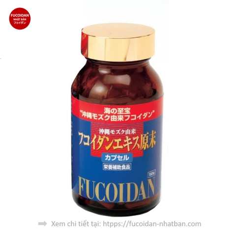 OKINAWA 𝐅𝐔𝐂𝐎𝐈𝐃𝐀𝐍 KANEHIDE BIO 150 viên NHẬT BẢN - PHÒNG CHỐNG VÀ HỖ TRỢ ĐIỀU TRỊ UNG THƯ
