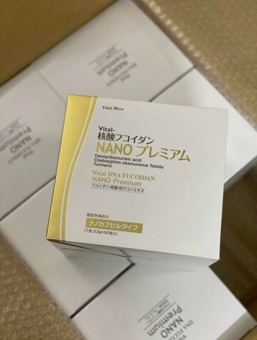 Vital DNA Fucoidan Nano Premium cao cấp Nhật Bản - PHÒNG CHỐNG VÀ HỖ TRỢ ĐIỀU TRỊ UNG THƯ