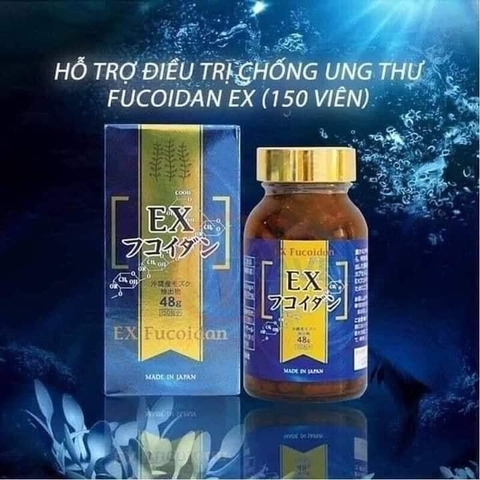 TẢO NÂU EX FUCOIDAN 150 VIÊN - NHẬT BẢN