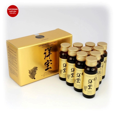 YOHO MEKABU FUCOIDAN DẠNG NƯỚC - PHÒNG CHỐNG VÀ HỖ TRỢ ĐIỀU TRỊ UNG THƯ