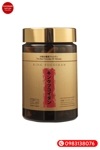 Viên Uống King Fucoidan Nhật Bản - Hỗ trợ phòng và điều trị Ung Thư