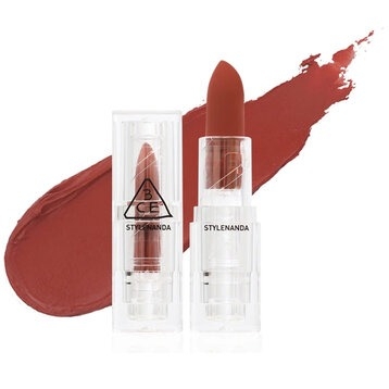 Son Thỏi Lì 3CE Vỏ Trong Suốt Red Muse 3.5g