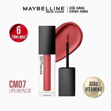 Son Kem Maybelline Mịn Lì Như Nhung 6.4ml