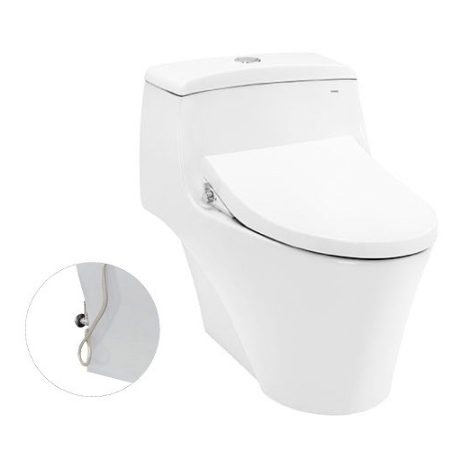 Bồn Cầu 1 Khối Kèm Nắp Đóng Êm  Toto  CW823RAE4