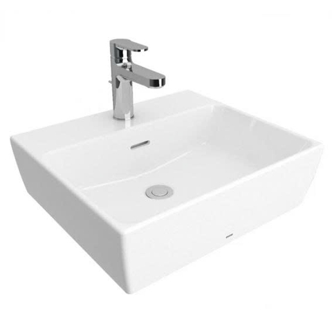 Chậu Rửa Lavabo TOTO LT328CTR#XW Đặt Bàn 480x420 mm