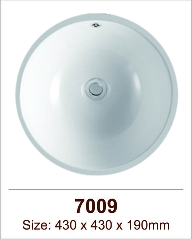 Lavabo Sứ Âm Việt Mỹ 7009