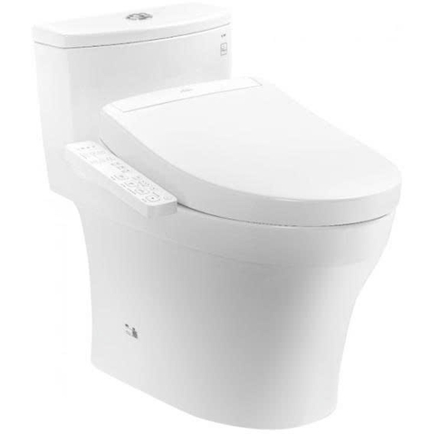 Bồn Cầu 1 Khối Nắp Rửa Điện Tử MS885DW24