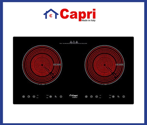 BẾP HỒNG NGOẠI ĐÔI CAPRI CR-809KT