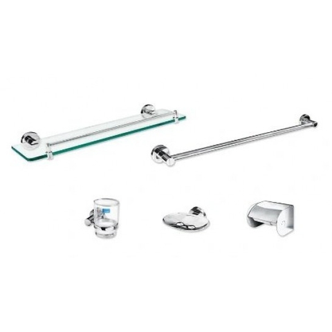 Bộ Phụ Kiện Phòng Tắm Viglacera VG92 (VGPK02) 5 Món Inox
