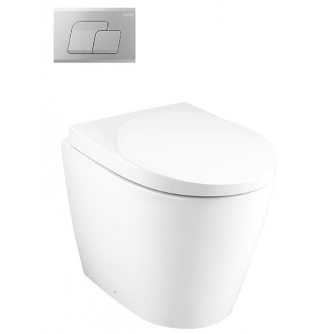 Bàn cầu đặt sàn nắp đóng êm Oval SC19507(F)