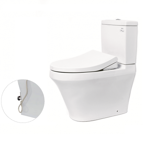 Bồn Cầu 2 Khối Kèm Nắp Đóng Êm  Toto  CS948DE4