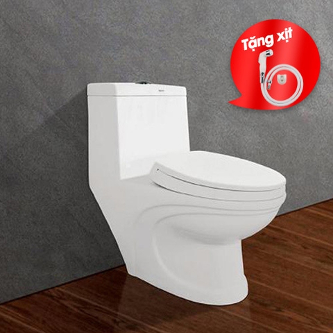 Bồn Cầu 1 Khối Viglacera V39M (Xịt VG826)