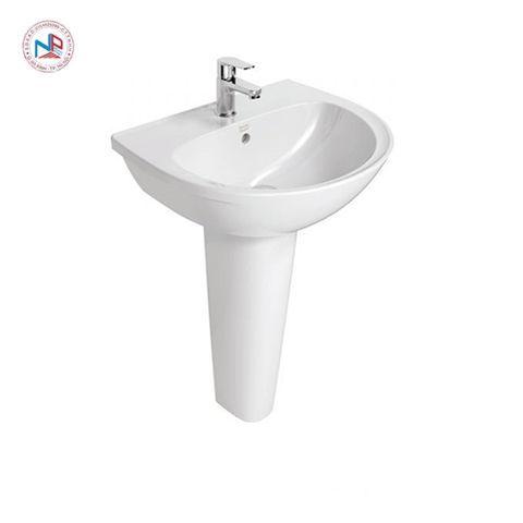 Chậu rửa mặt Lavabo American+chân đứng 0953-WT/WP-F711