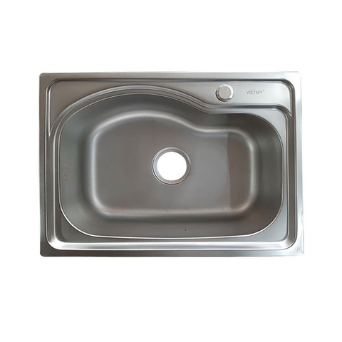 Chậu rửa chén Việt Mỹ inox H.5843