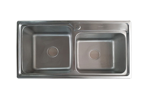 Chậu rửa chén Việt Mỹ inox H.9047