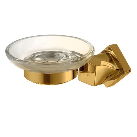 Lô Xà Bông Twist COTTO CT0066#GR(HM) kèm khay thủy tinh