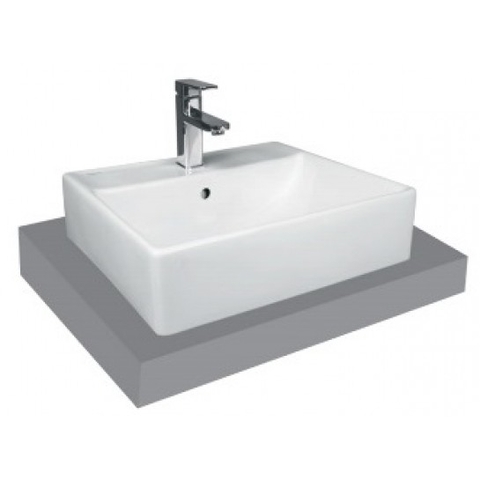 Chậu Rửa Lavabo Viglacera V42M Đặt Bàn Đá