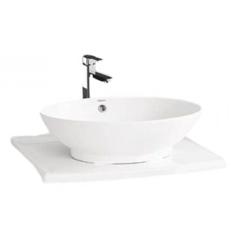 Mặt Bàn Sứ Viglacera BS875 Đặt Chậu Lavabo