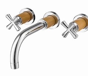 Vòi Lavabo Nóng Lạnh Gắn Tường Cotto  CT237C34WD