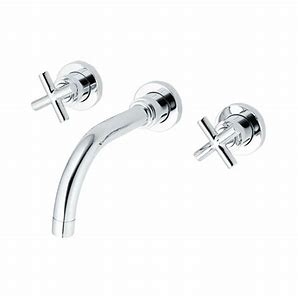 Vòi chậu lavabo COTTO CT237C16 nóng lạnh gắn tường Cross