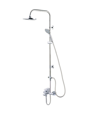 Sen nóng lạnh kết hợp bộ phụ kiện sen tắm đứng S383C - BS122