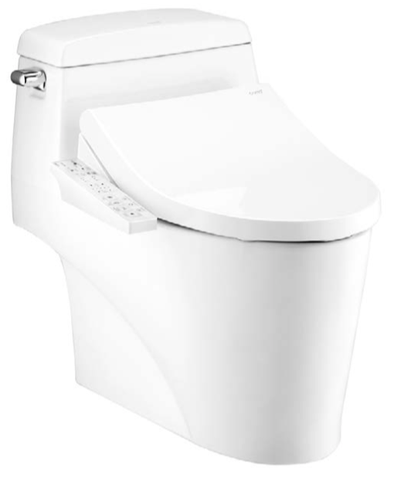 Bồn cầu 1 khối nắp điện tử COTTO C110527(CV3) - Grand Riviera