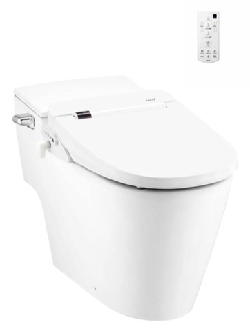 Bồn cầu 1 khối nắp điện tử COTTO C103347(CV4) - Simply Connect