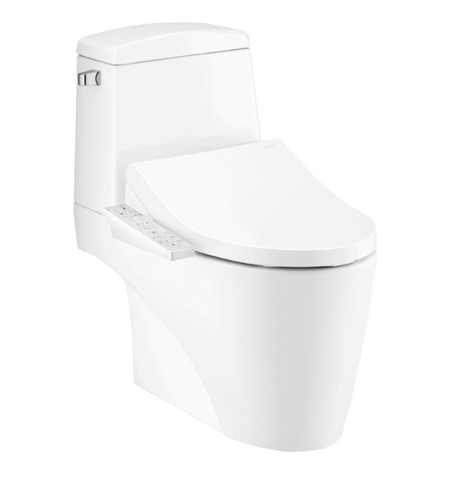 Bồn cầu 2 khối nắp điện tử COTTO C13527(CV3) - Riviera