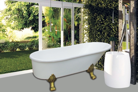 Bồn Tắm Chân đế Rồng Milano CRW