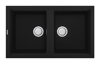 Máy Rửa Chén Đá Malloca NERO K-45040