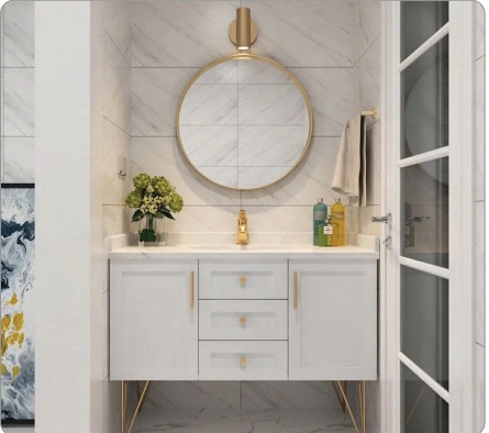 Tủ Lavabo Nhựa PVC SX28