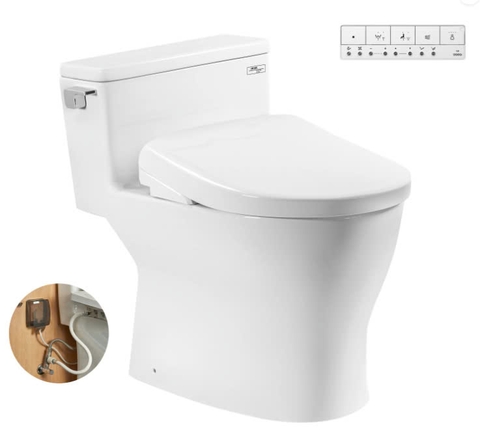 Bồn Cầu Điện Tử TOTO MS188VKW23/T53P100VR Nắp Washlet TCF47360GAA S7