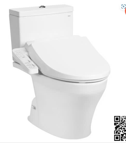 Bồn Cầu Điện Tử TOTO CS326DW18 Nắp Rửa Washlet TCF23710AAA C2 Simple