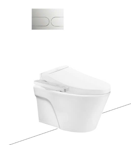 Bồn Cầu TOTO CW822REA TCF23460AAA WH172AT TCA465 MB175M#SS Nắp Điện Tử Treo Tường