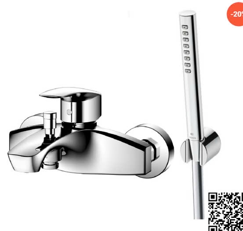 Vòi Sen Tắm TOTO TBG09302VA/TBW02017A Nóng Lạnh