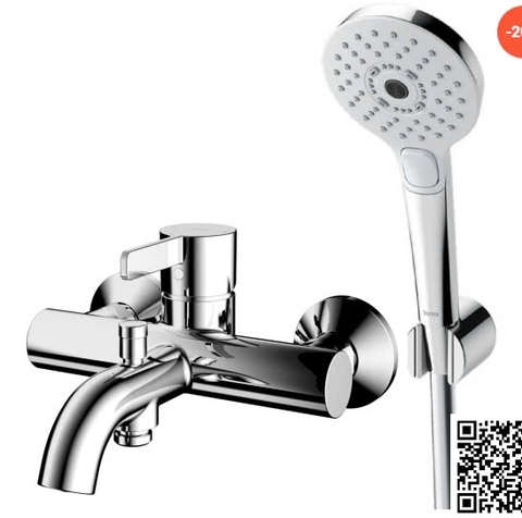 Vòi Sen Tắm TOTO TBG11302VA/TBW01010A Nóng Lạnh