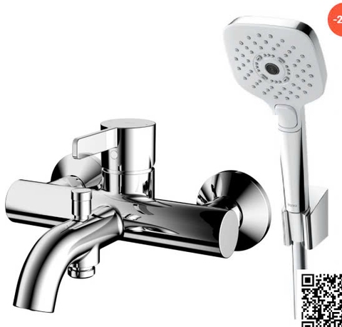 Vòi Sen Tắm TOTO TBG11302VA/TBW02006A Nóng Lạnh