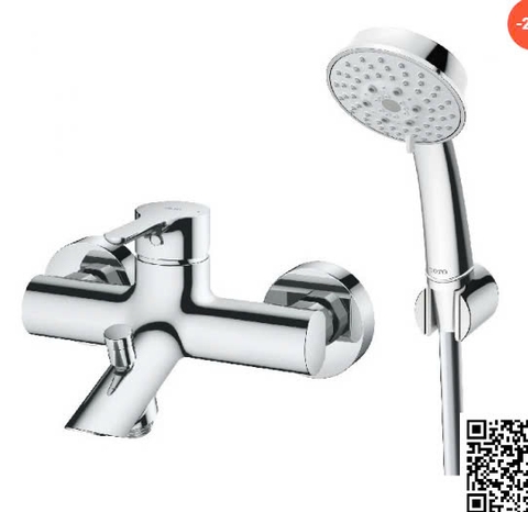Vòi Sen Tắm TOTO TBS01302V/TBW03002B Nóng Lạnh
