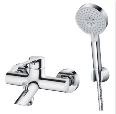 Bộ sen tắm nóng lạnh TOTO TBS01302V/TBW07009A