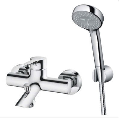 Bộ sen tắm nóng lạnh TOTO TBS01302V/TBW07012A