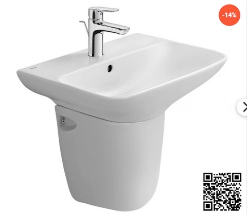 Chậu Lavabo Inax L-289V/L-288VC Treo Tường Chân Ngắn