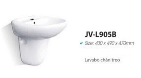 Chậu Lavabo Treo Tường JV-905B