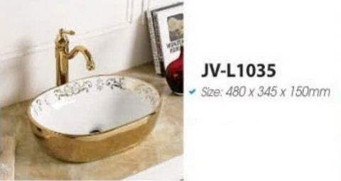 Chậu lavabo đặt bàn JV-L1035