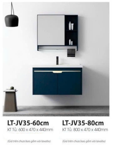 Tủ Lavabo Nhôm Cao Cấp JV-LT35 (60cm-80cm)