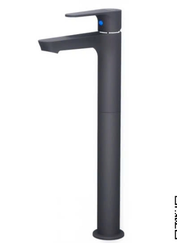Vòi Lavabo Caesar Lạnh B061CBU Thân Cao Màu Đen