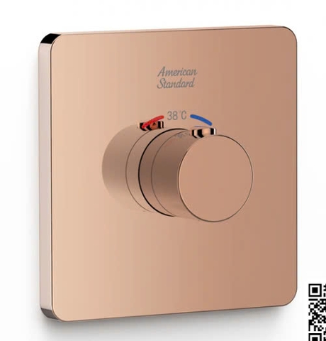 Bộ Trộn Nhiệt Độ American Standard FFAS0930WS Âm Tường EasySET Màu Vàng Hồng