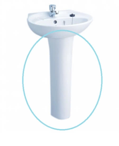 Chân chậu lavabo dài COTTO C404